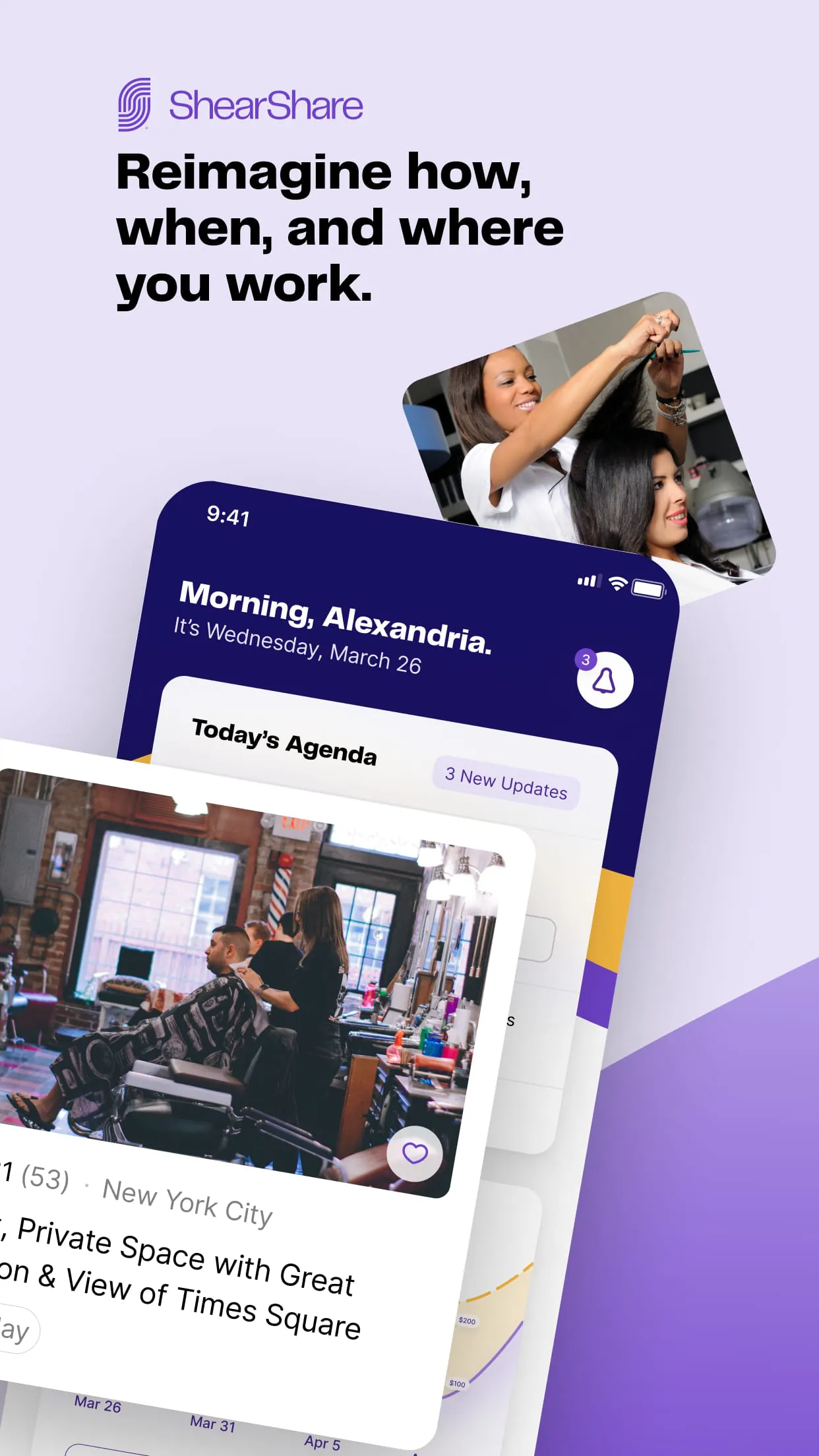ShearShare: Find Space to Work
