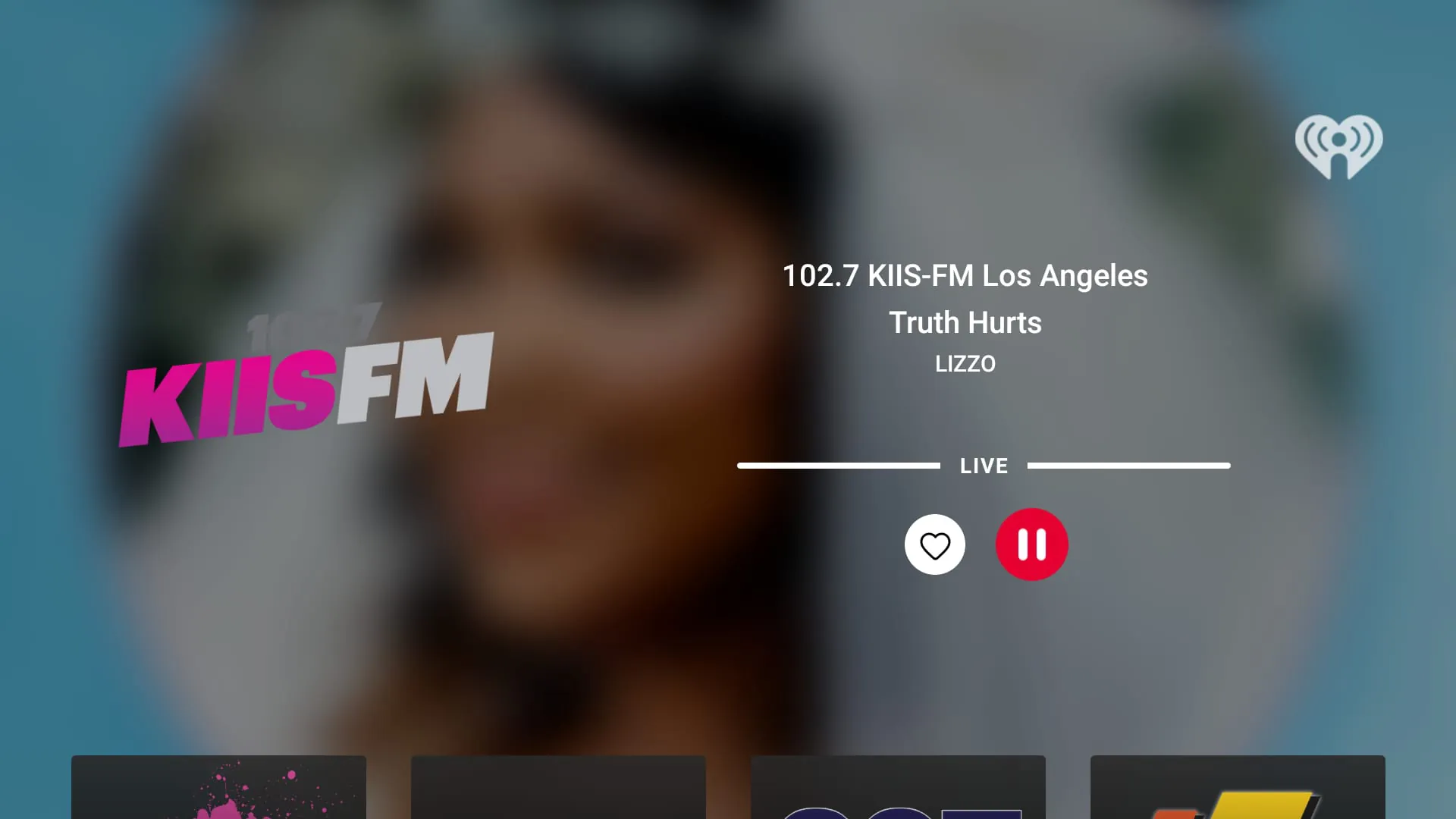 iHeartRadio for Google TV