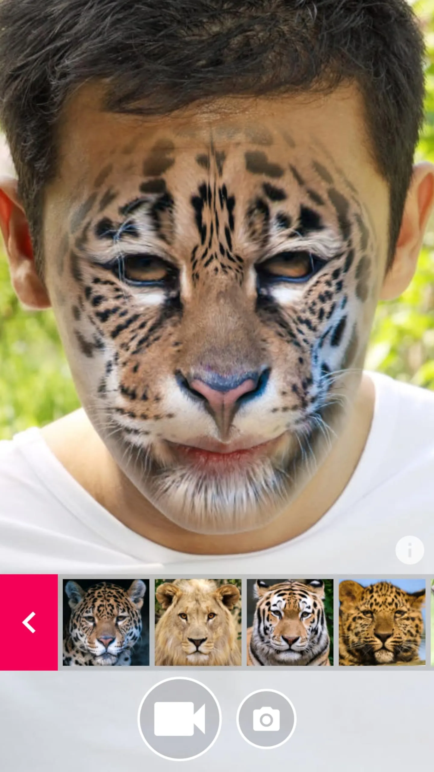 Funny Face Changer Warp Camera