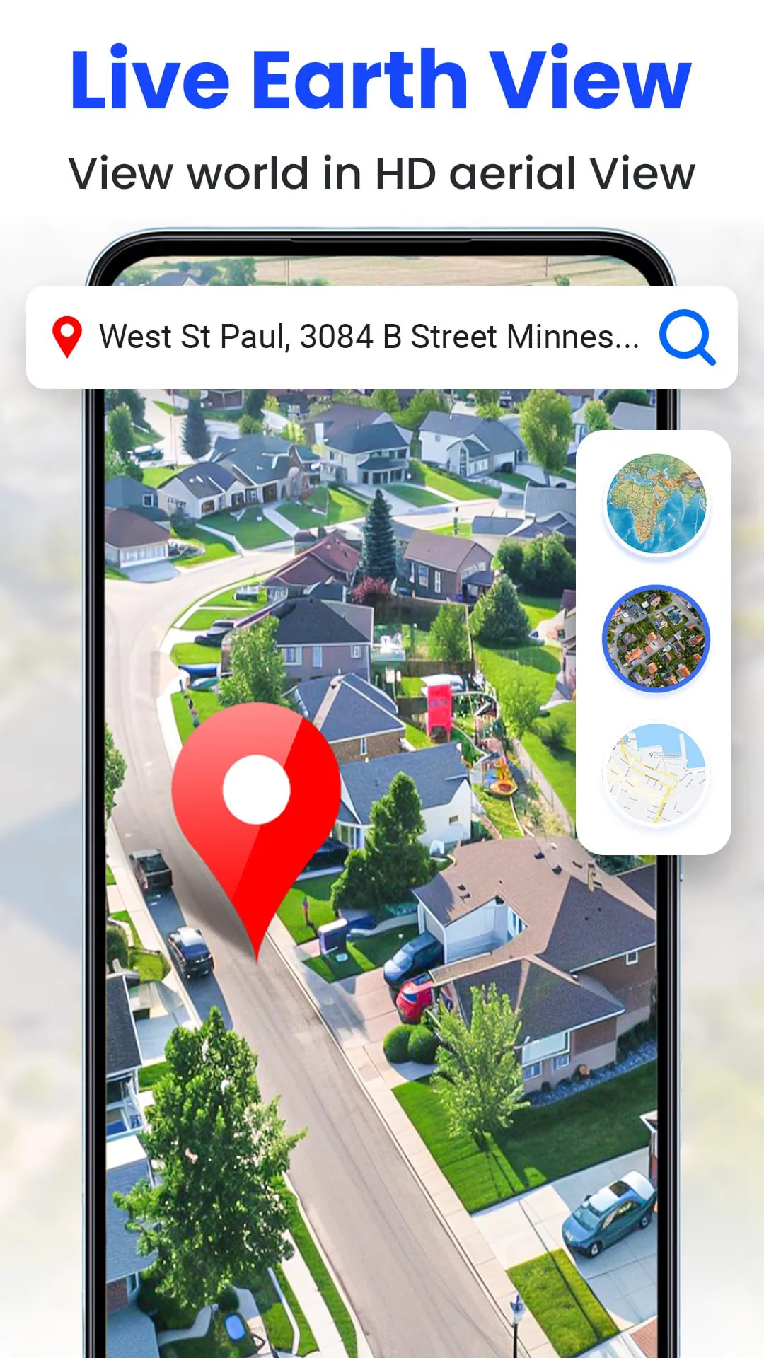 Live Satellite View, GPS Maps