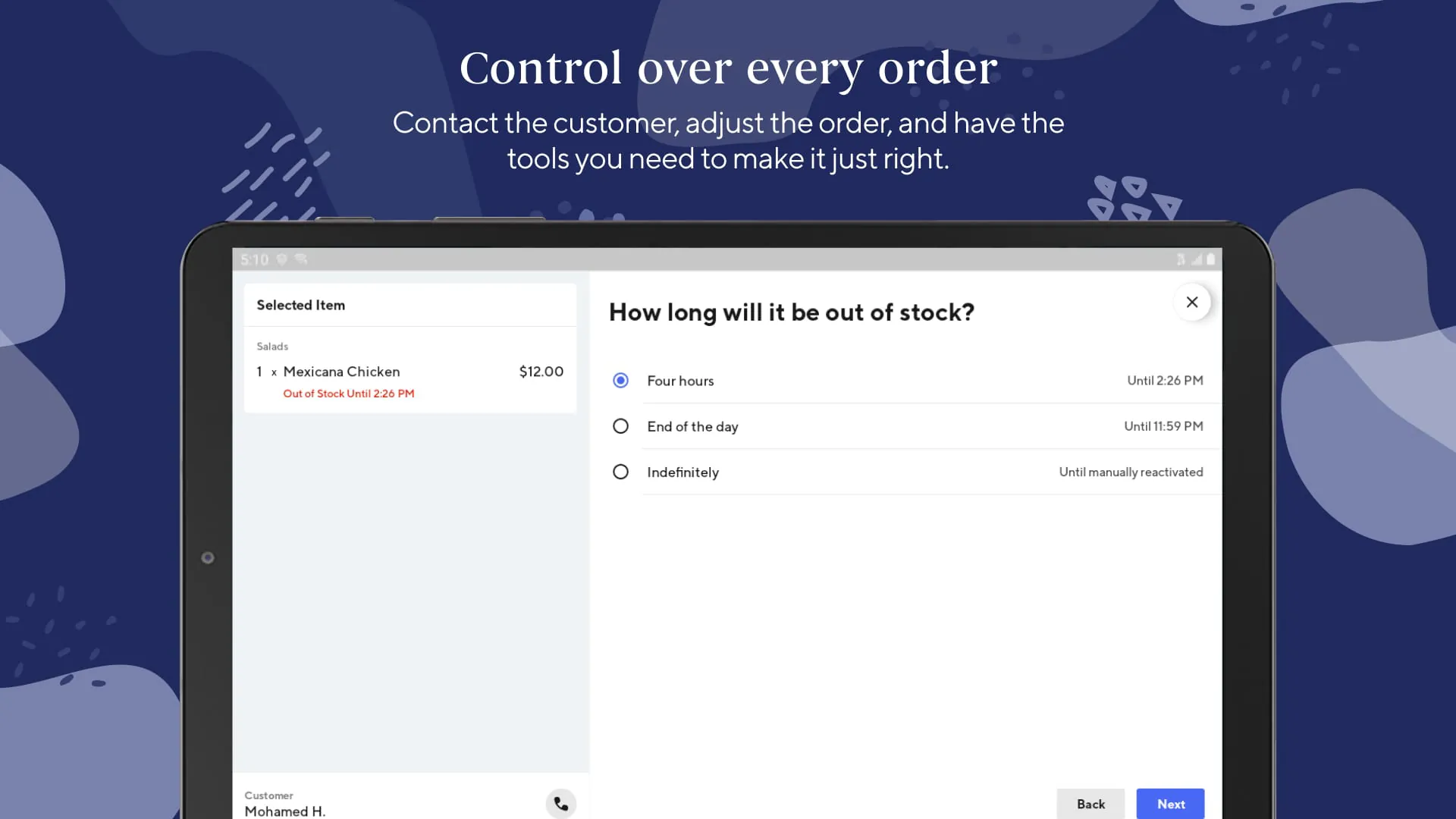 DoorDash Order Manager