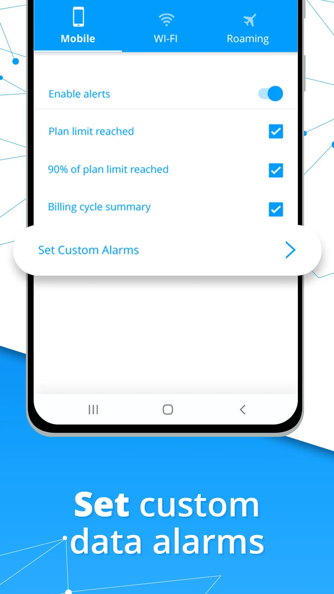 My Data Manager: Data Usage