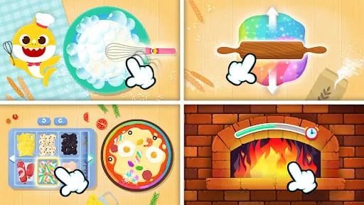 Baby Shark Pizza Game for Kids