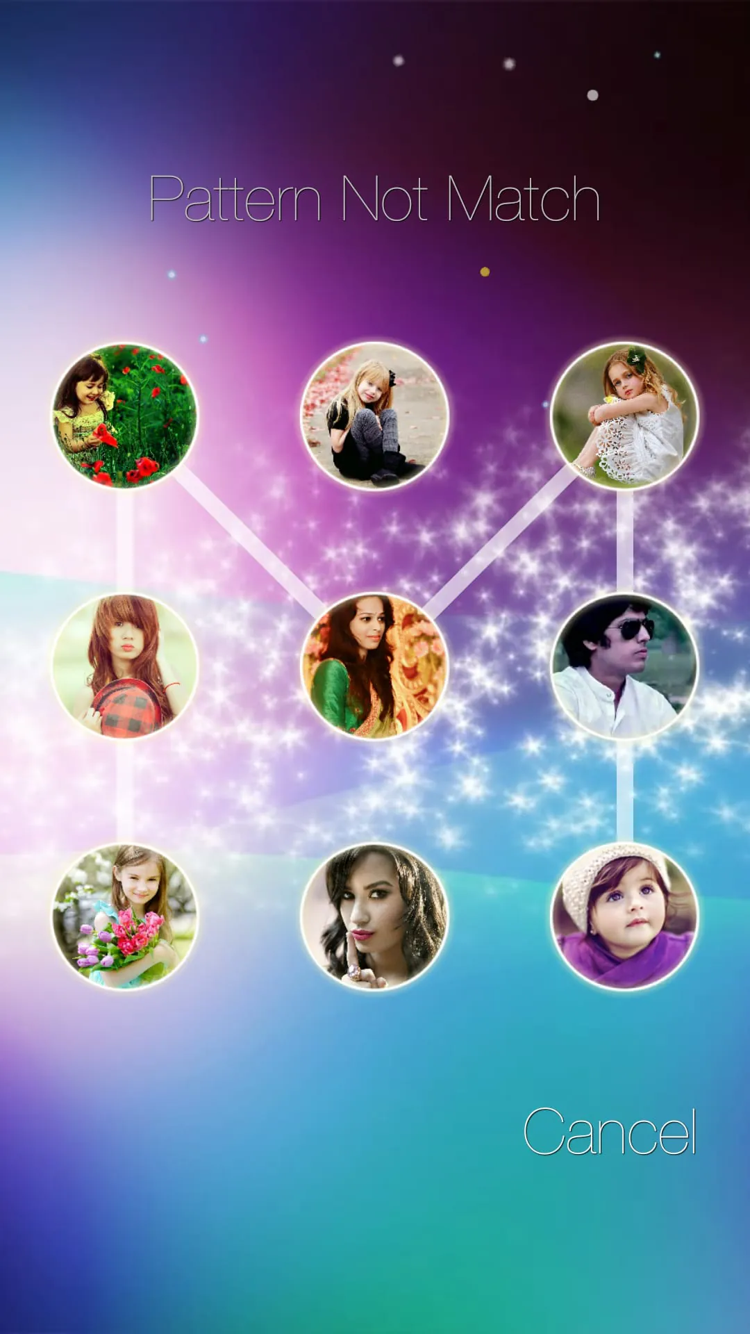 Photo Pattern Lock Screen
