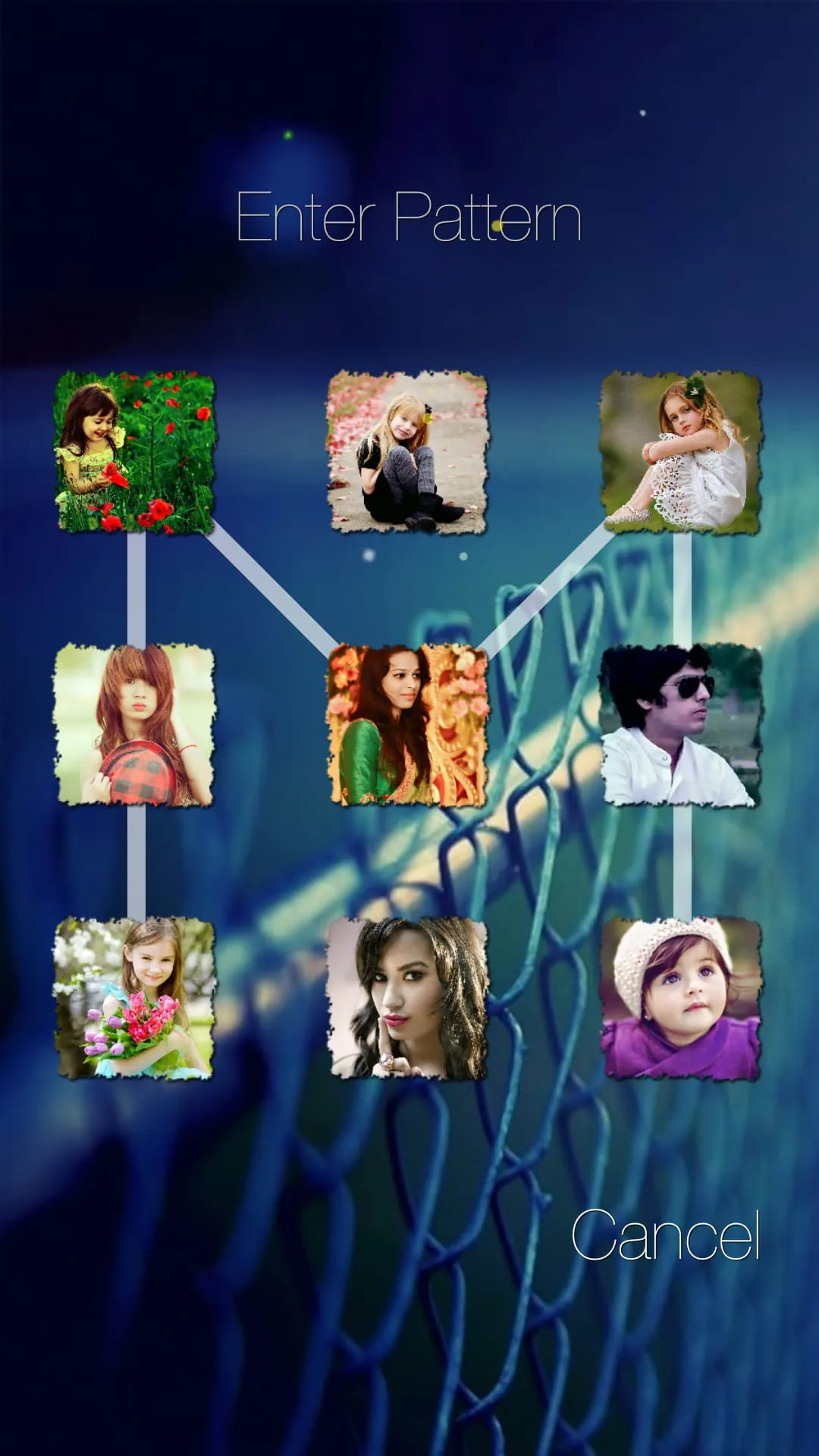 Photo Pattern Lock Screen