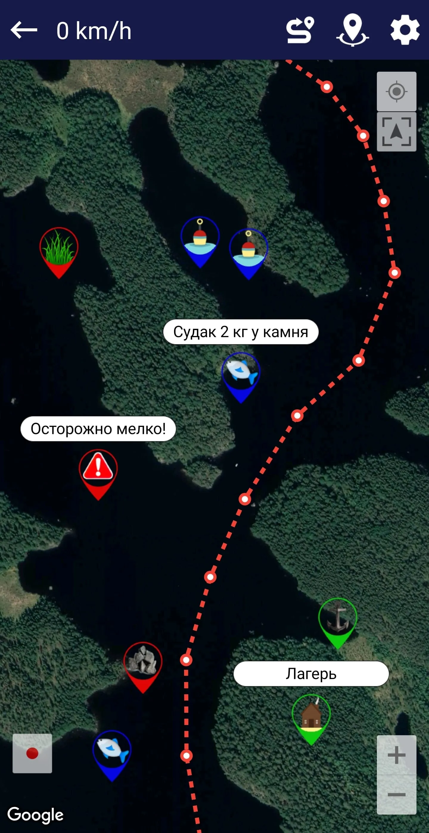 Fishing forecast