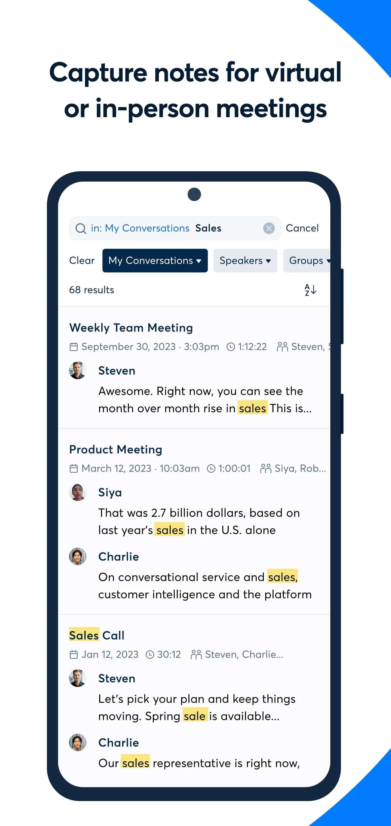 OtterAI Transcribe Voice Notes