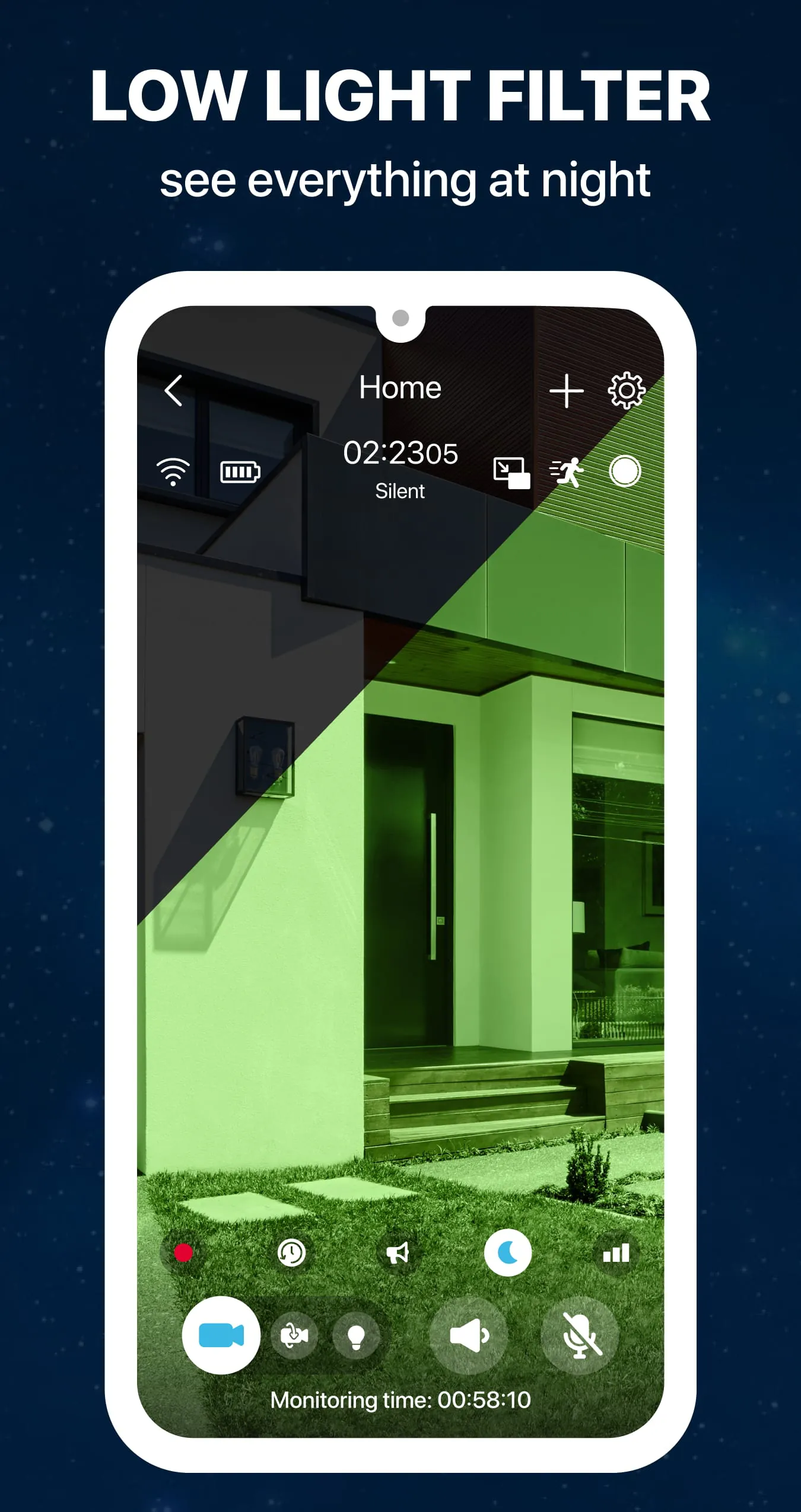 ZoomOn Home Security Camera