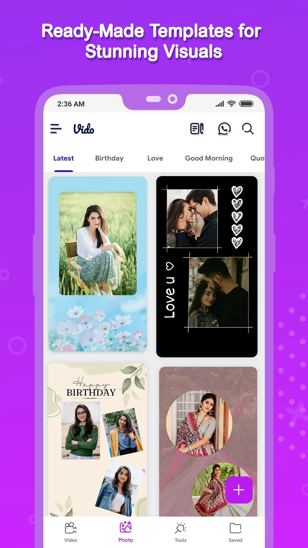 Vido : Video Status Maker