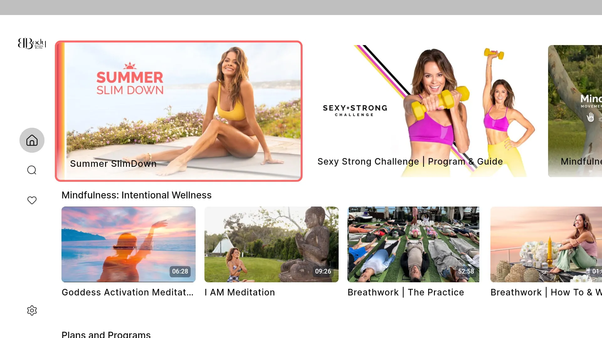 Brooke Burke Workouts + LIVE
