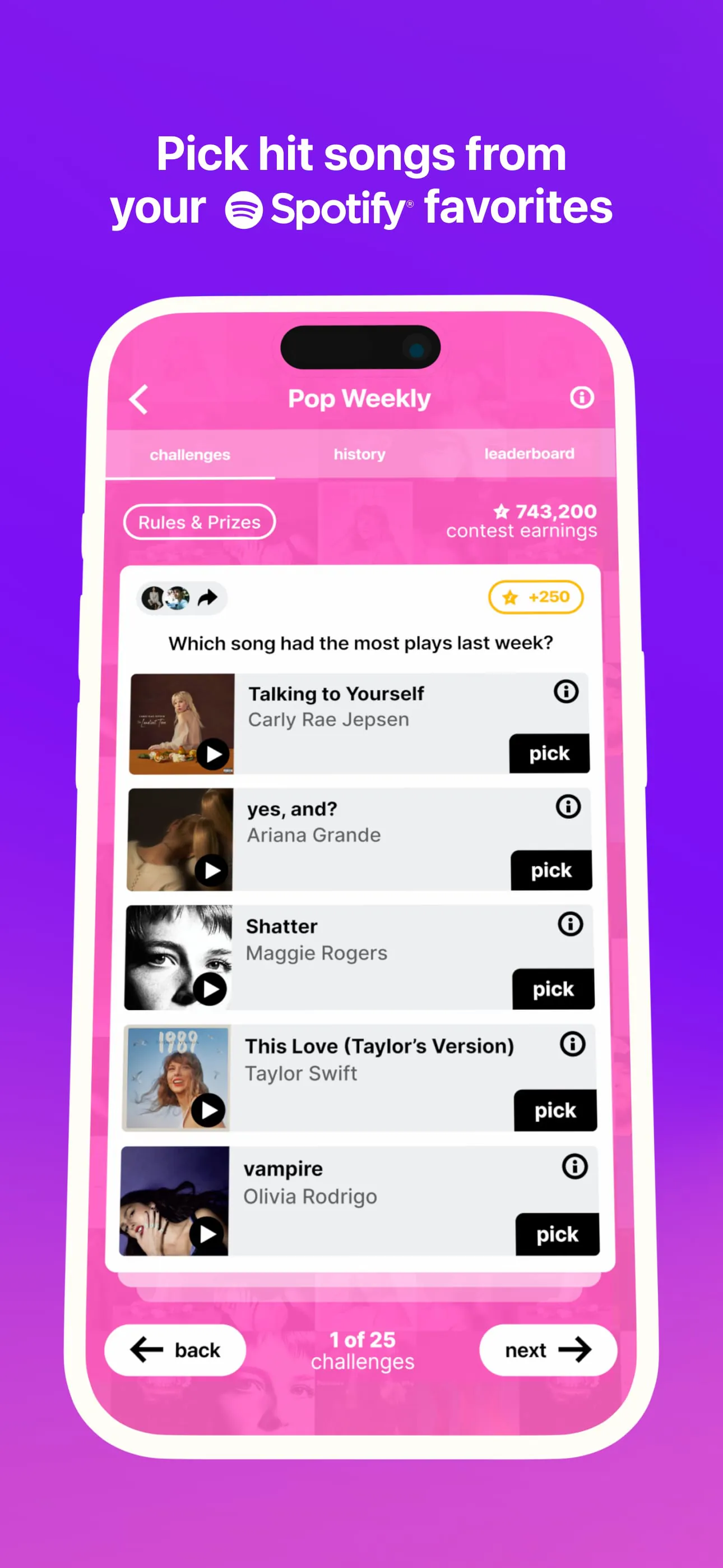 FanLabel: Daily Music Contests