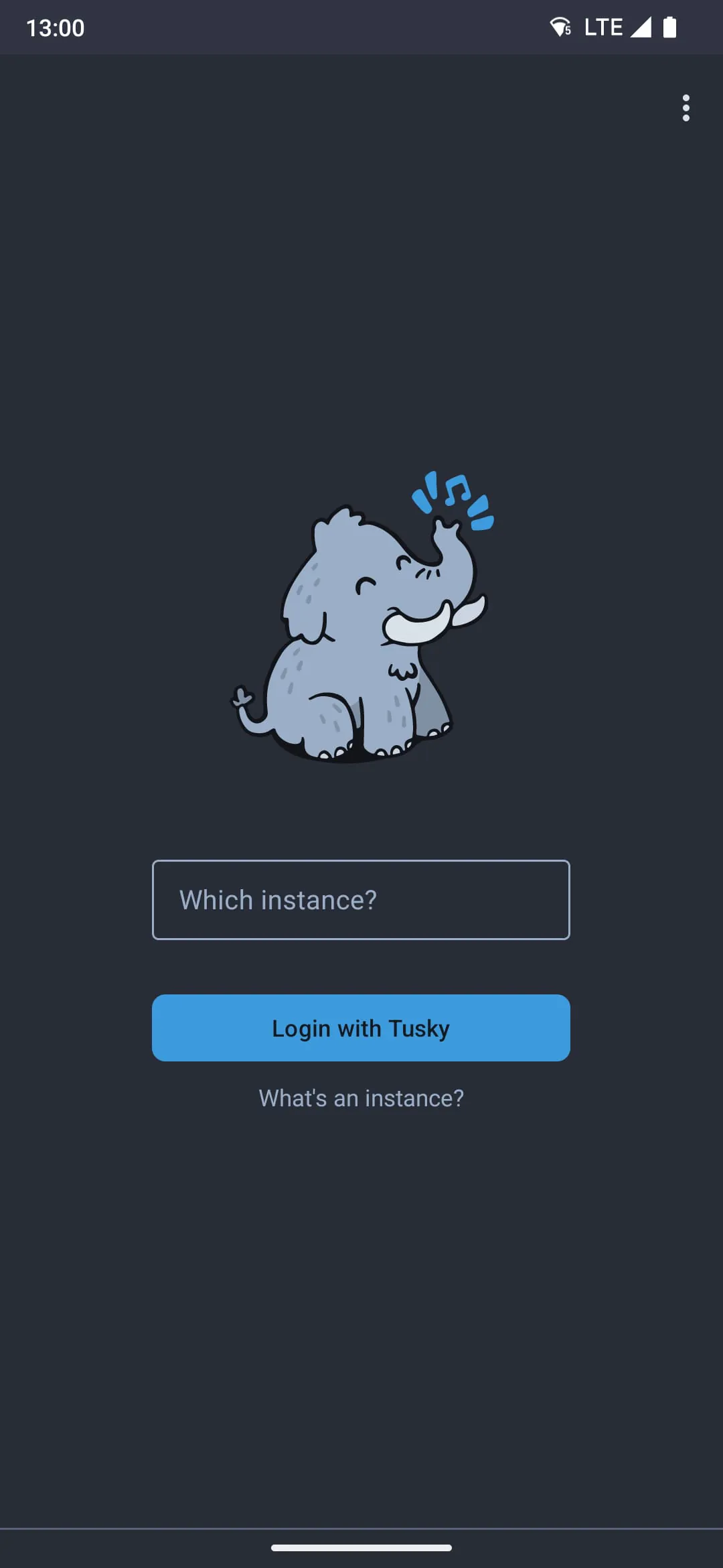 Tusky for Mastodon