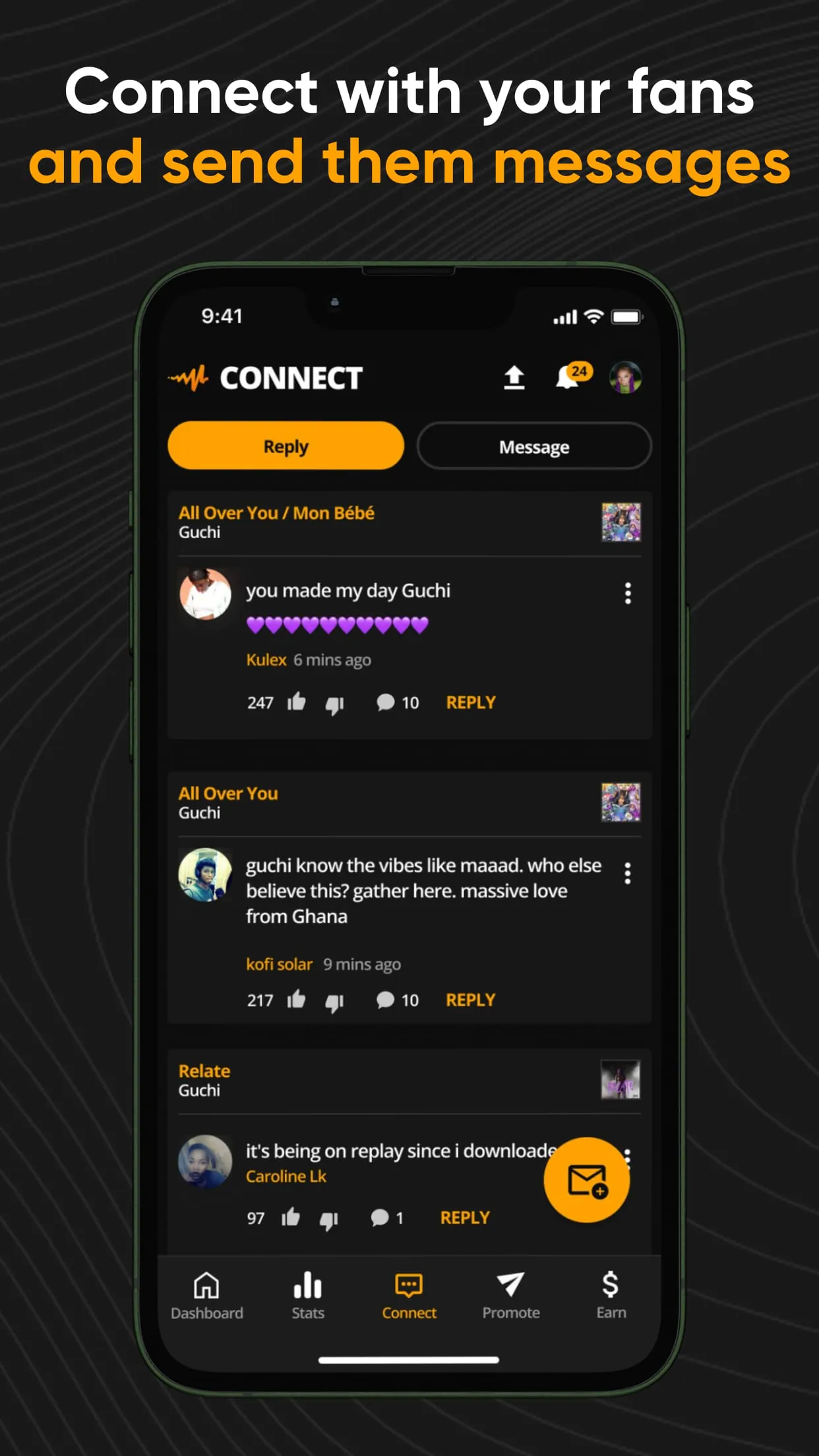 Audiomack Creator-Upload Music