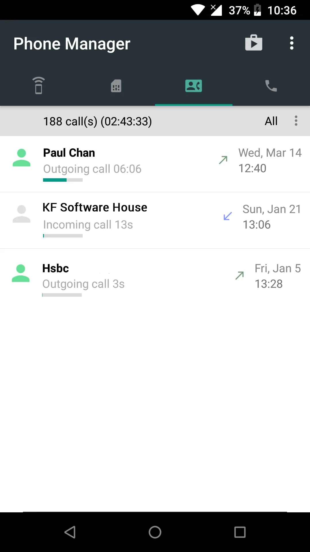 Phone Manager: Signal, phone u