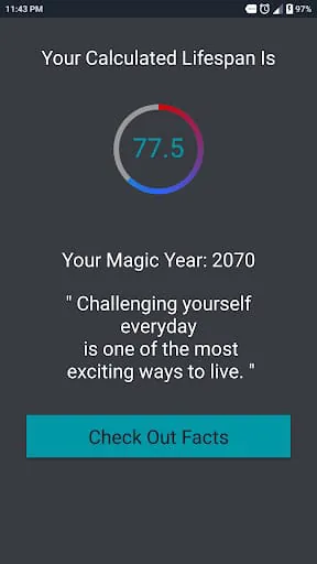 Lifespan Calculator