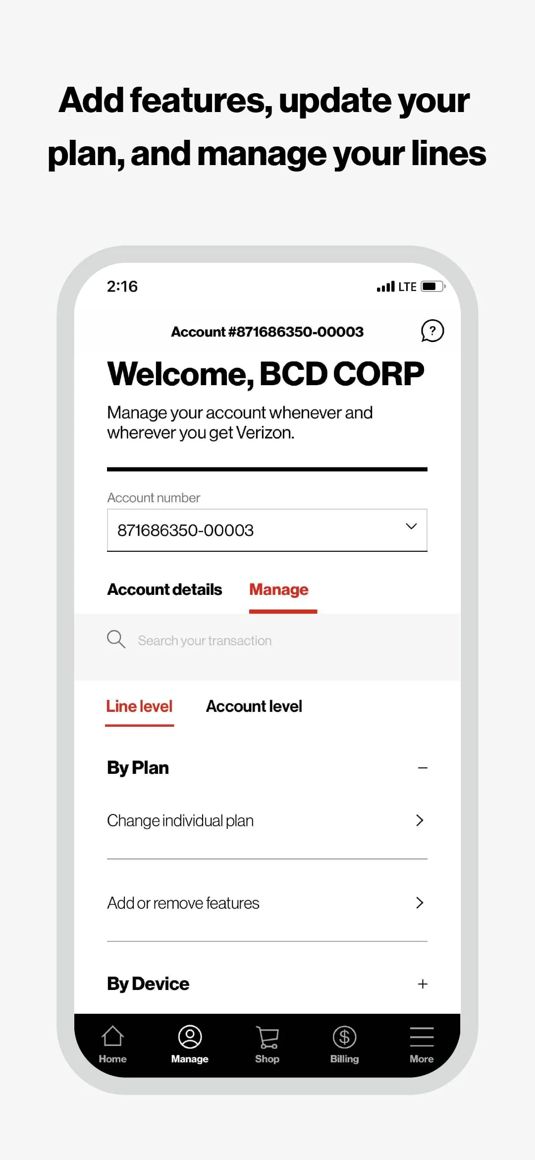 My Verizon For Business