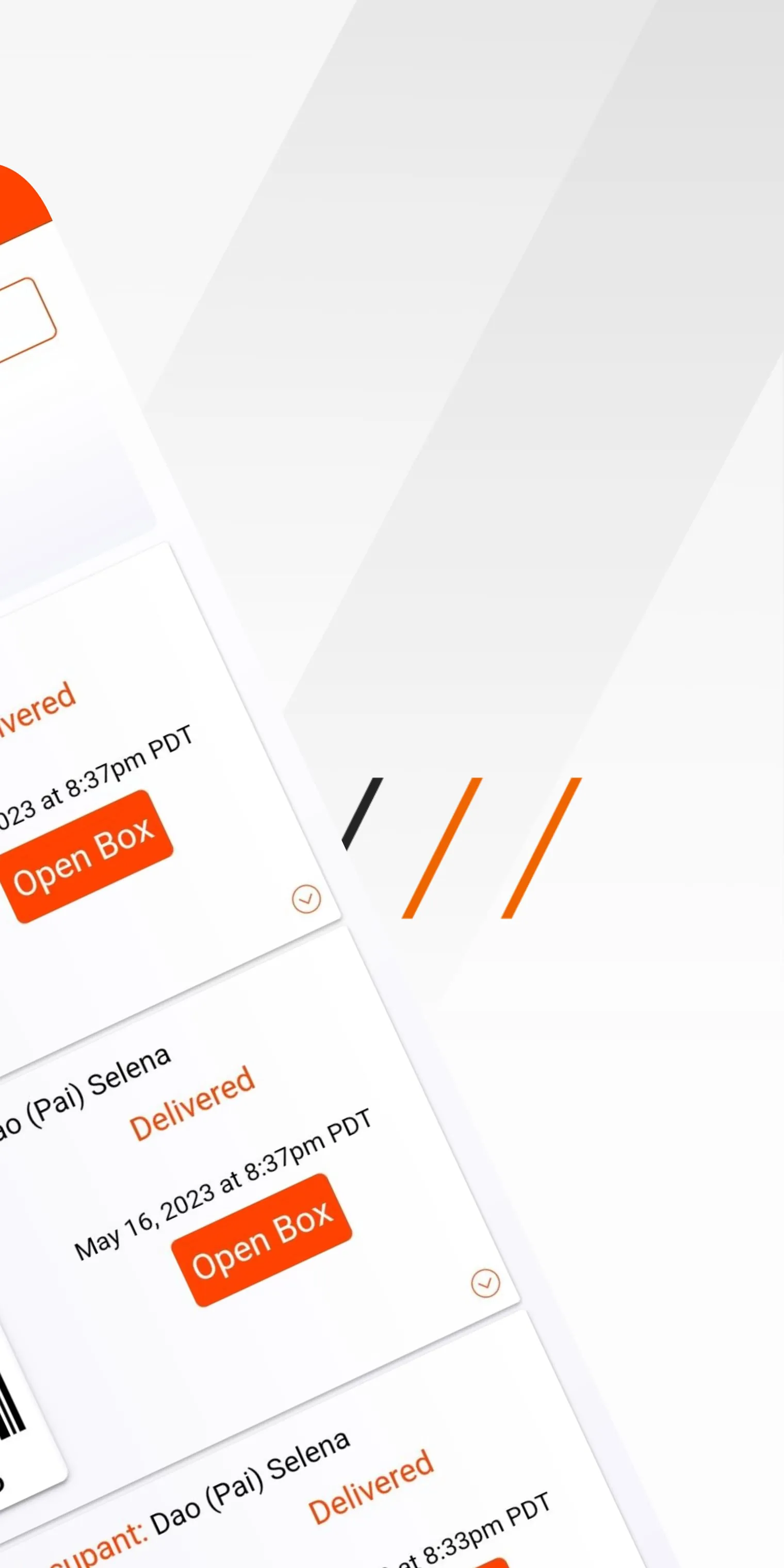 Parcel Pending