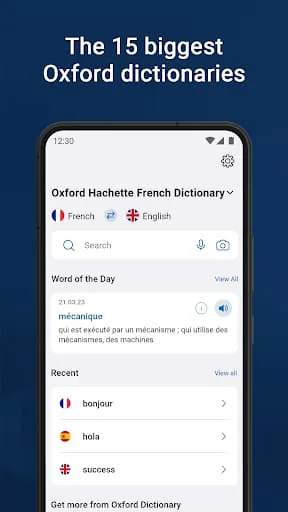Oxford Dictionary & Thesaurus