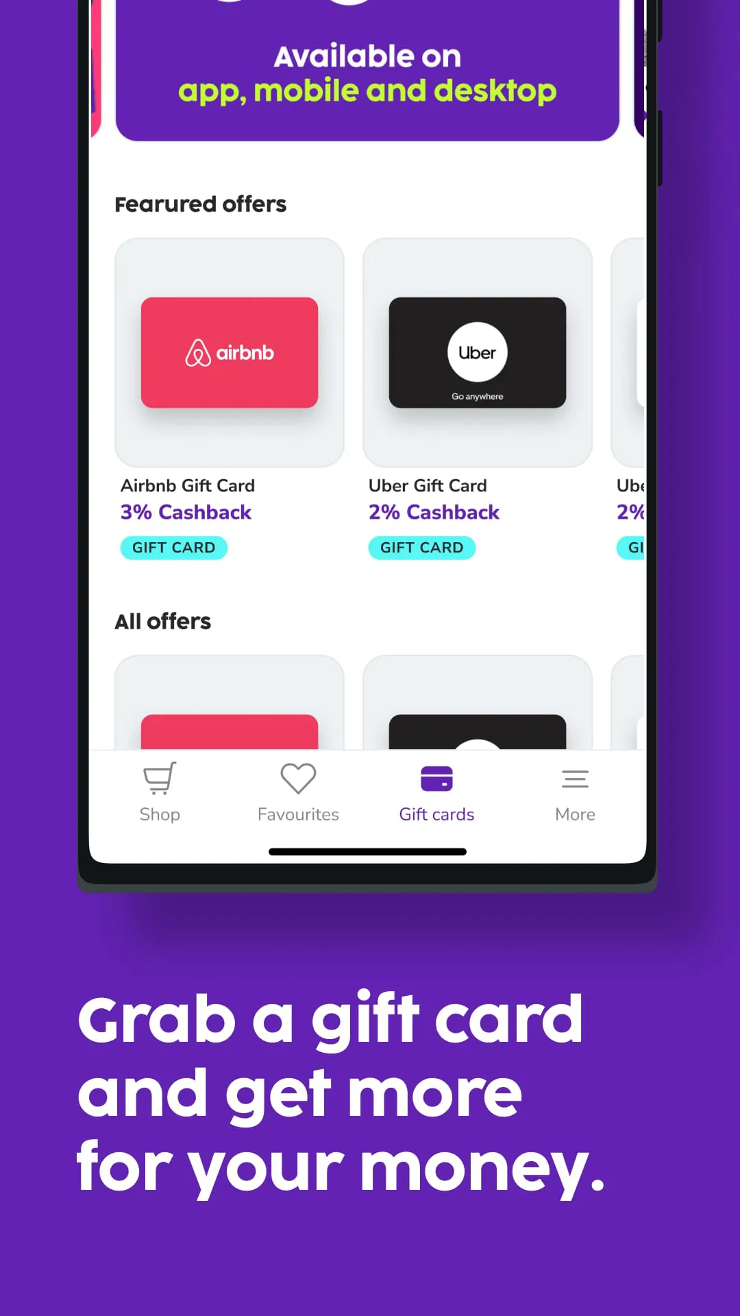 Cashrewards: Cashback Rewards