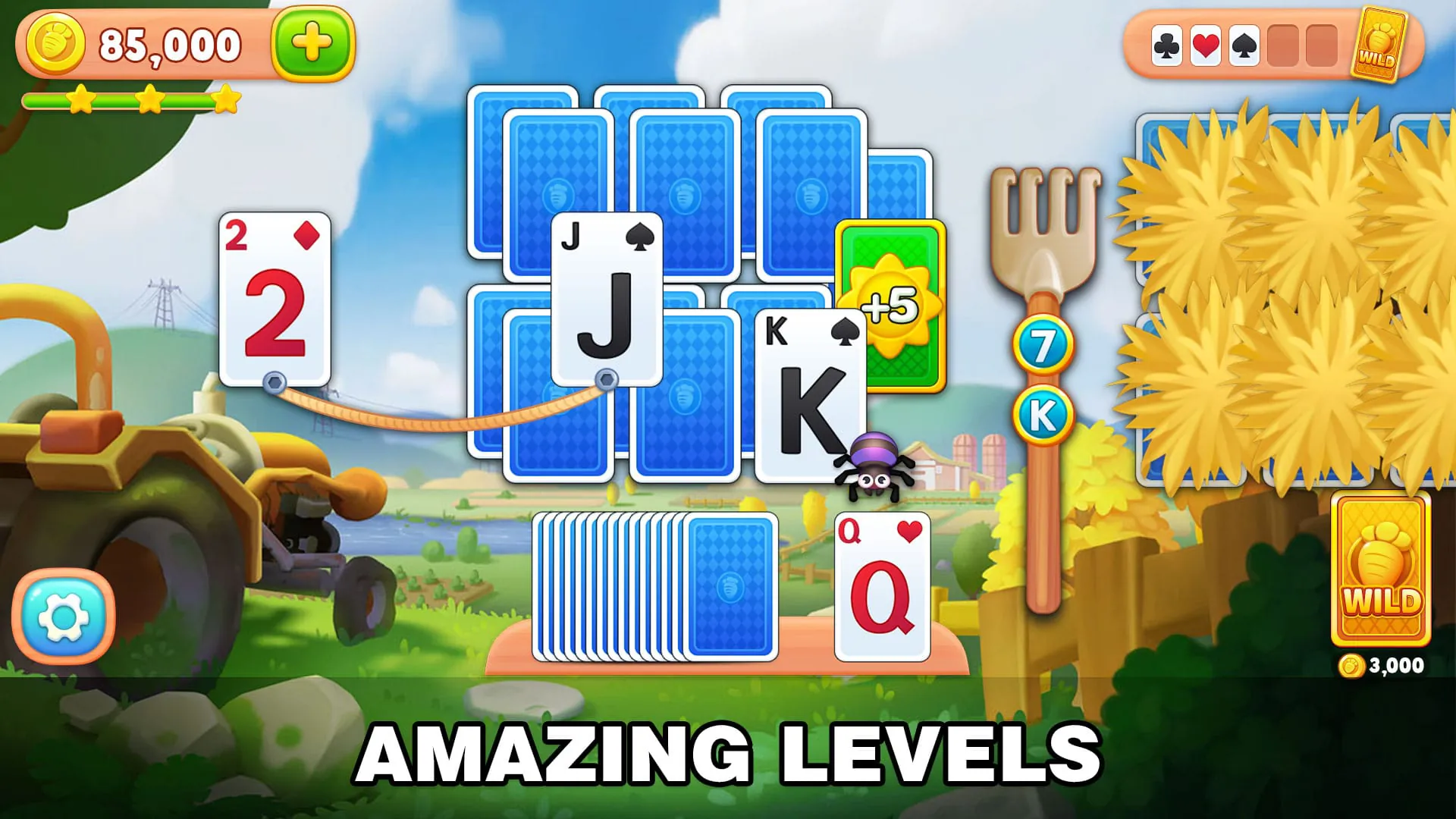 Solitaire Farm: Card Games