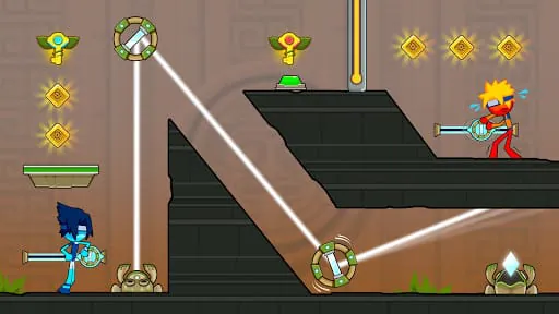 Fire and Water Stickman 2