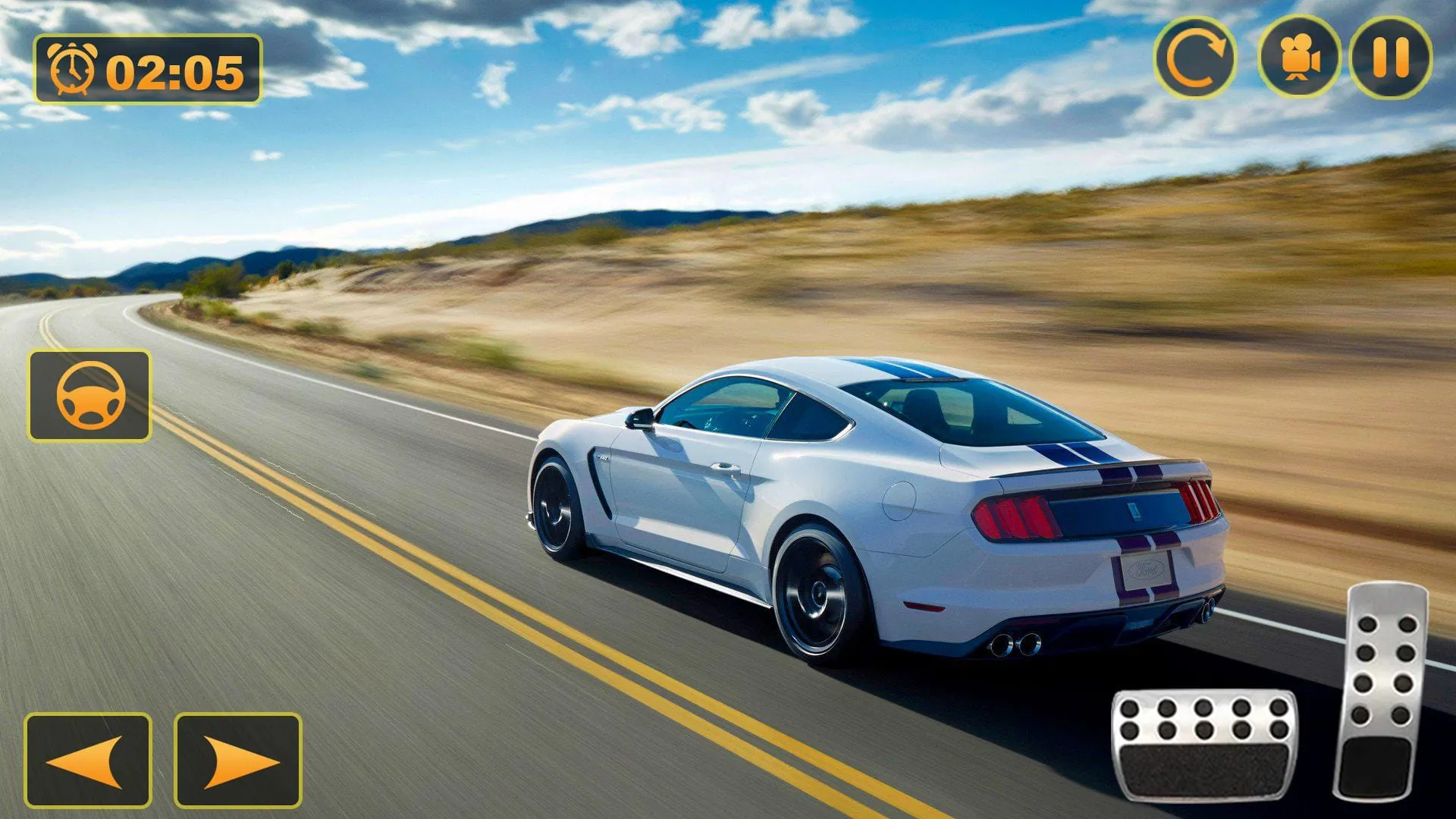 Mustang GT 350r Stunts & Drift
