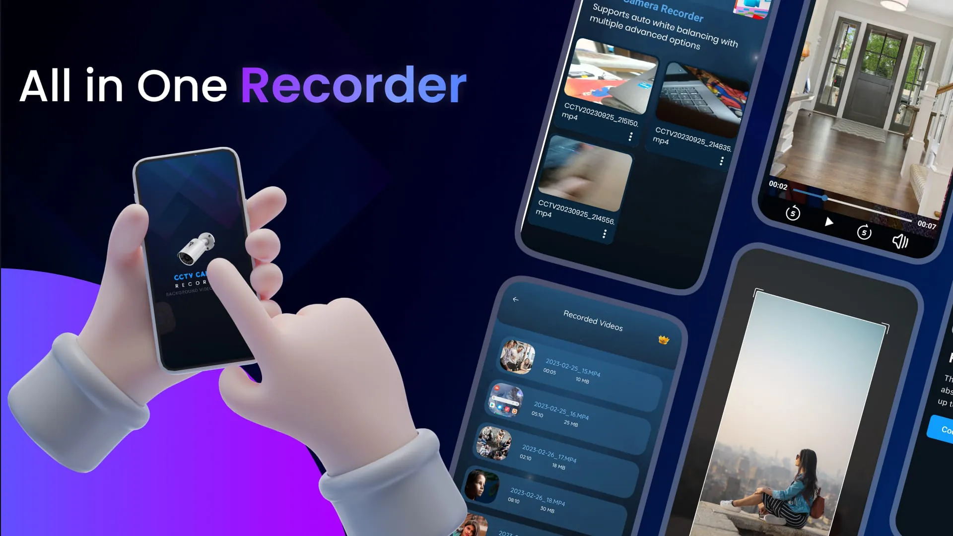 CCTV Camera Video Recorder App