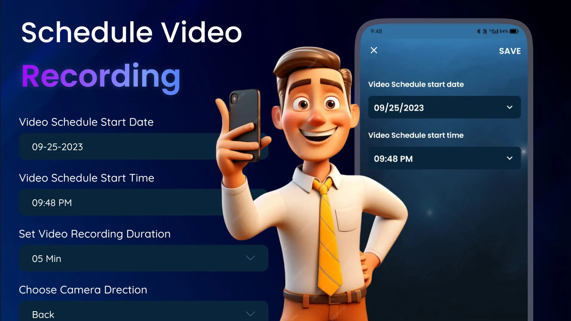 CCTV Camera Video Recorder App