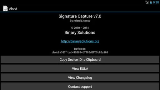Signature Capture