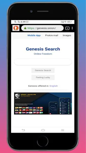 Dark Web Browser