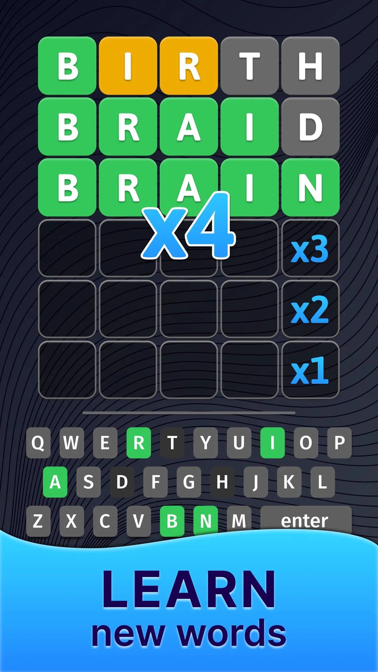 The Hidden Letter Games-Words