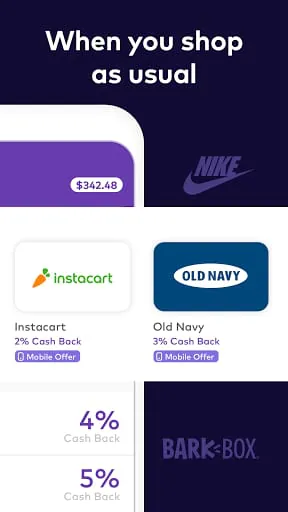 Dosh: Earn cash back everyday!