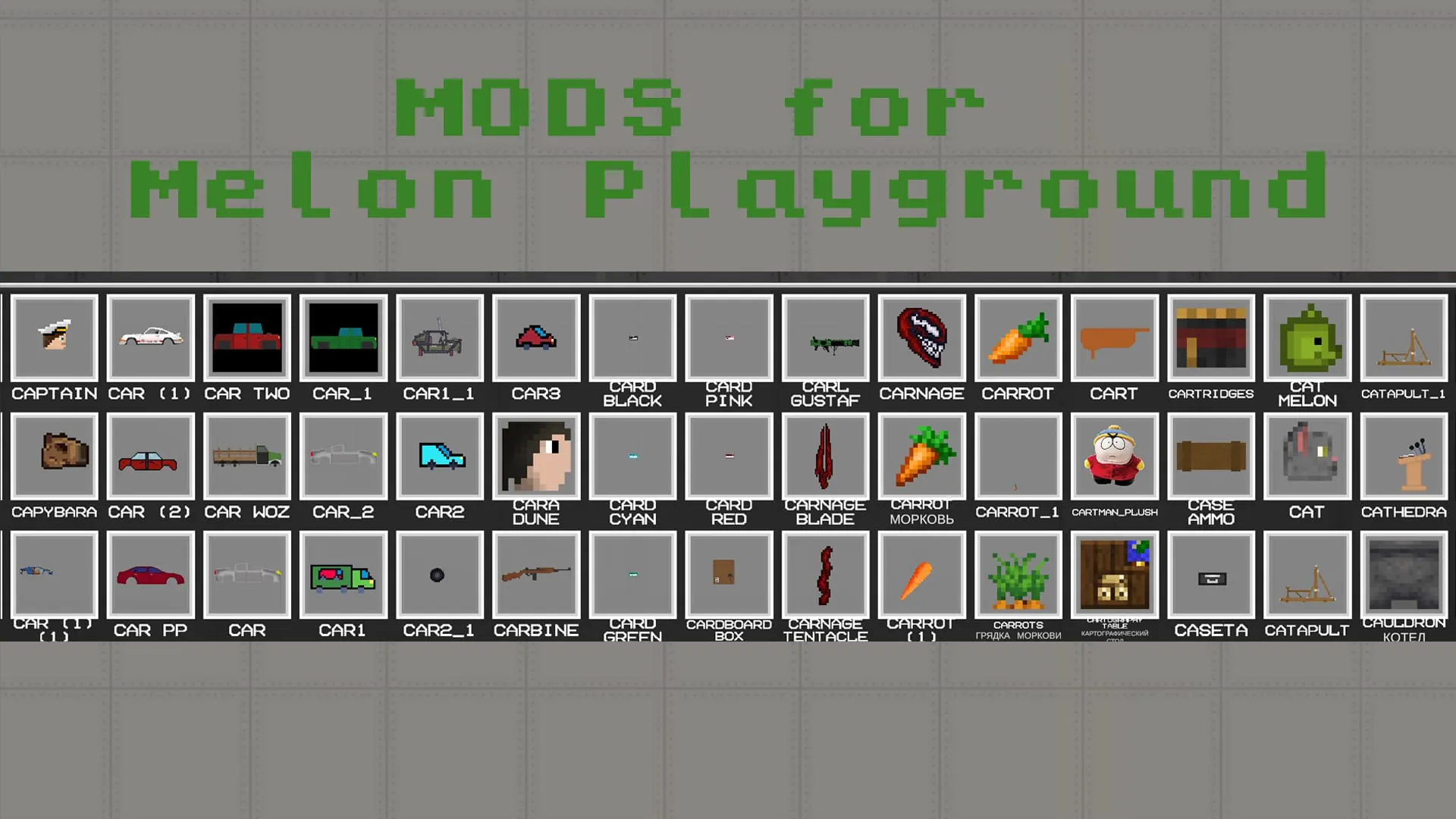 MelMod for Melon Playground