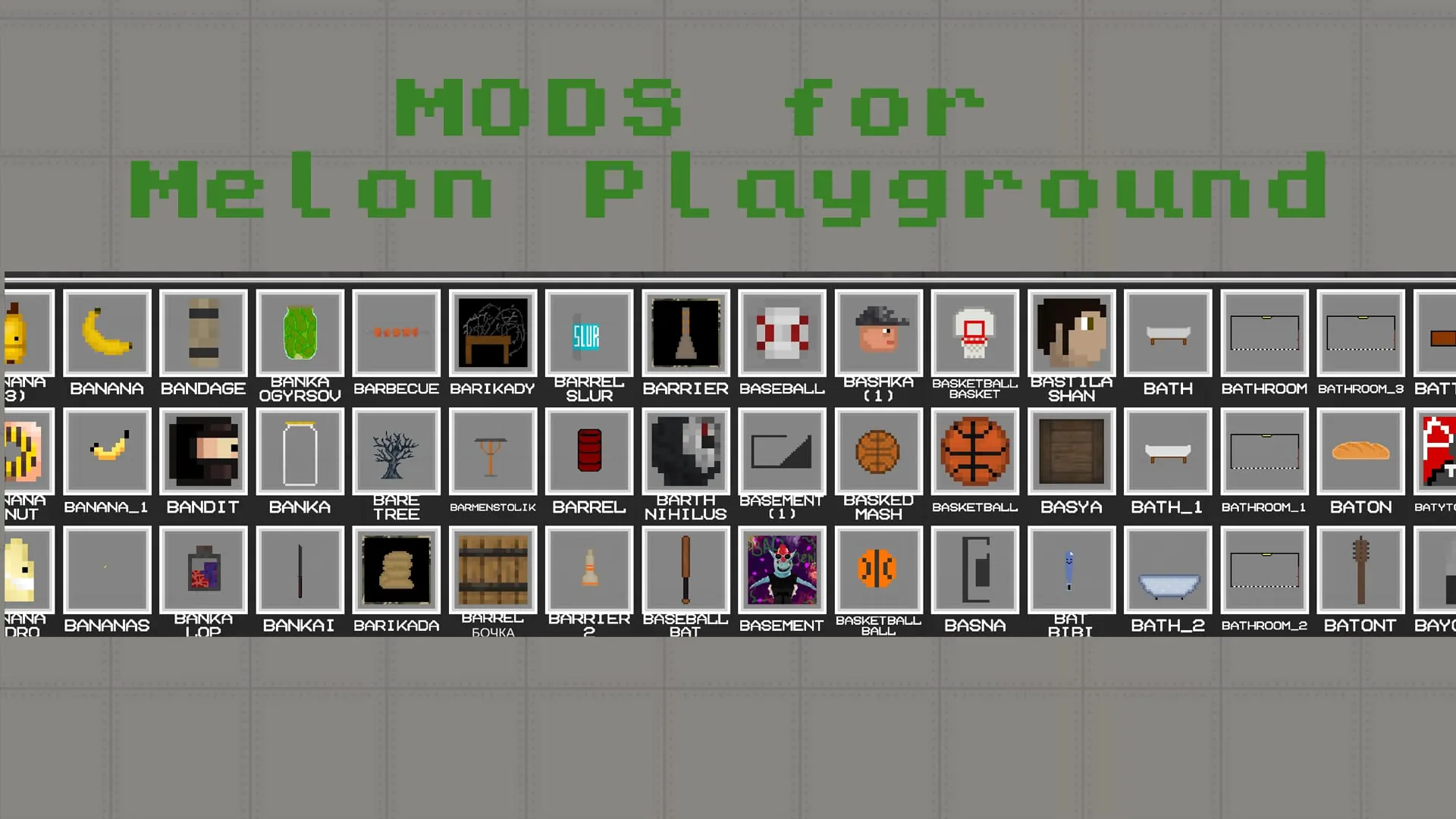 MelMod for Melon Playground