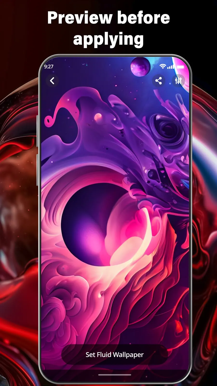 Magic Fluids: Fluid Wallpaper