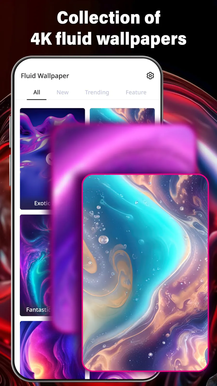 Magic Fluids: Fluid Wallpaper
