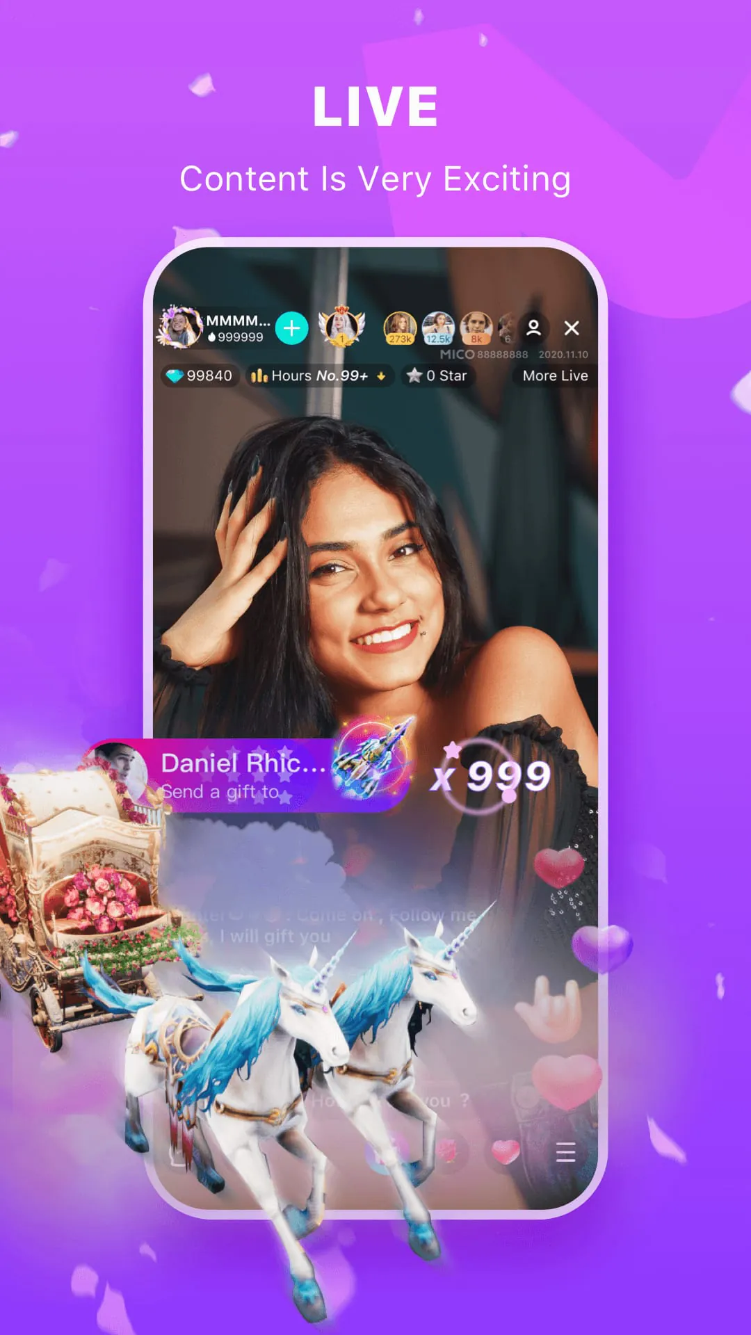 MICO: Go Live Streaming & Chat