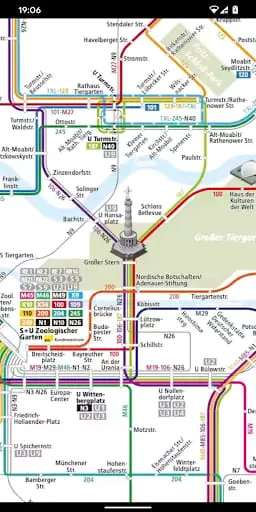Berlin Liniennetz S und U Bahn