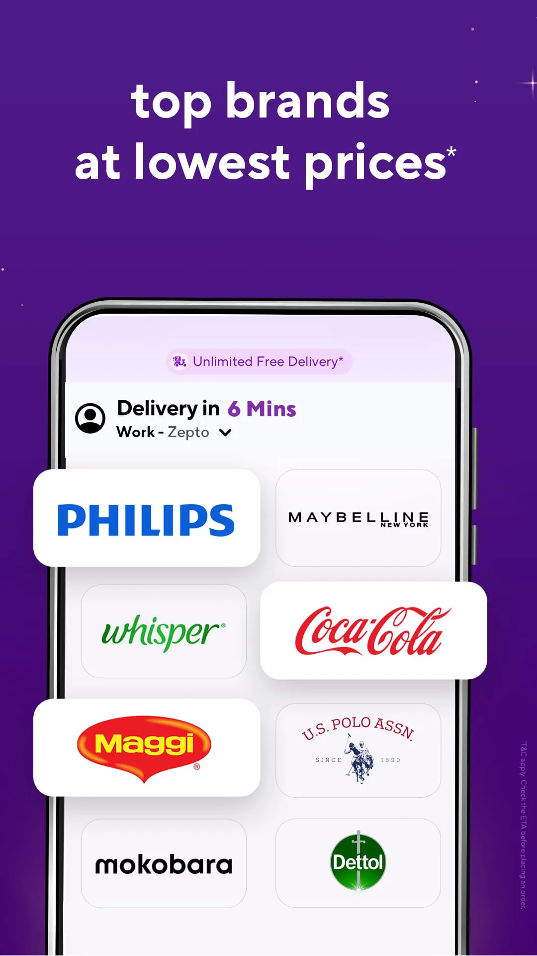 Zepto:10-Min Grocery Delivery*