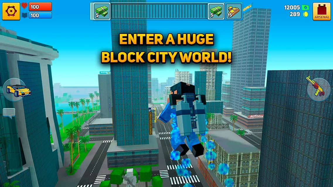 Block City Wars: Vice World 3d