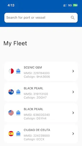 Vessel Tracking - Ship Radar