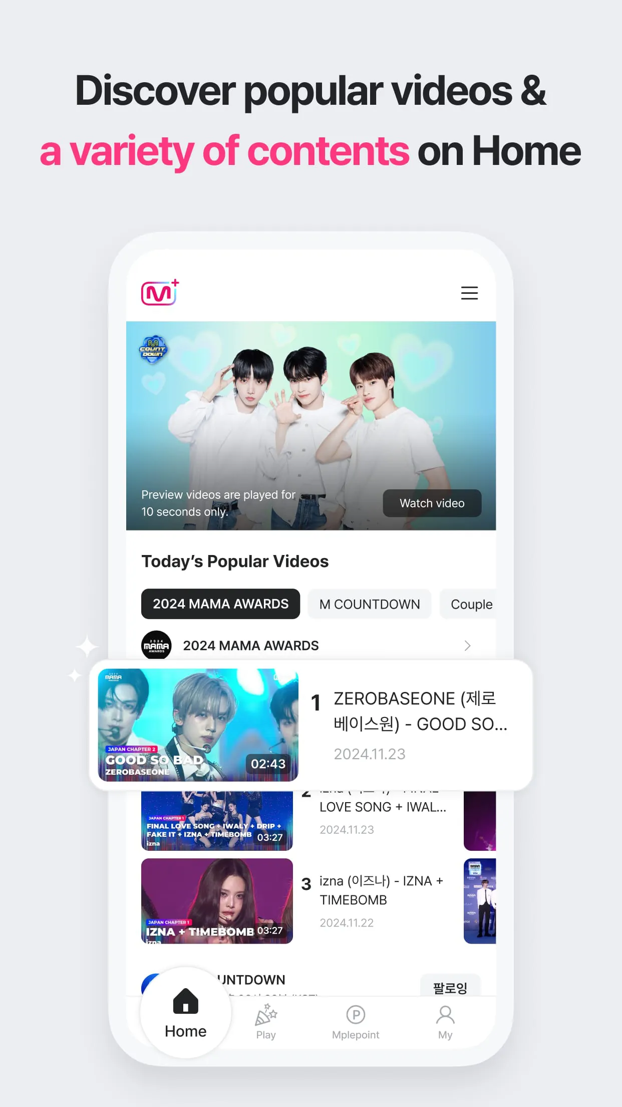 Mnet Plus