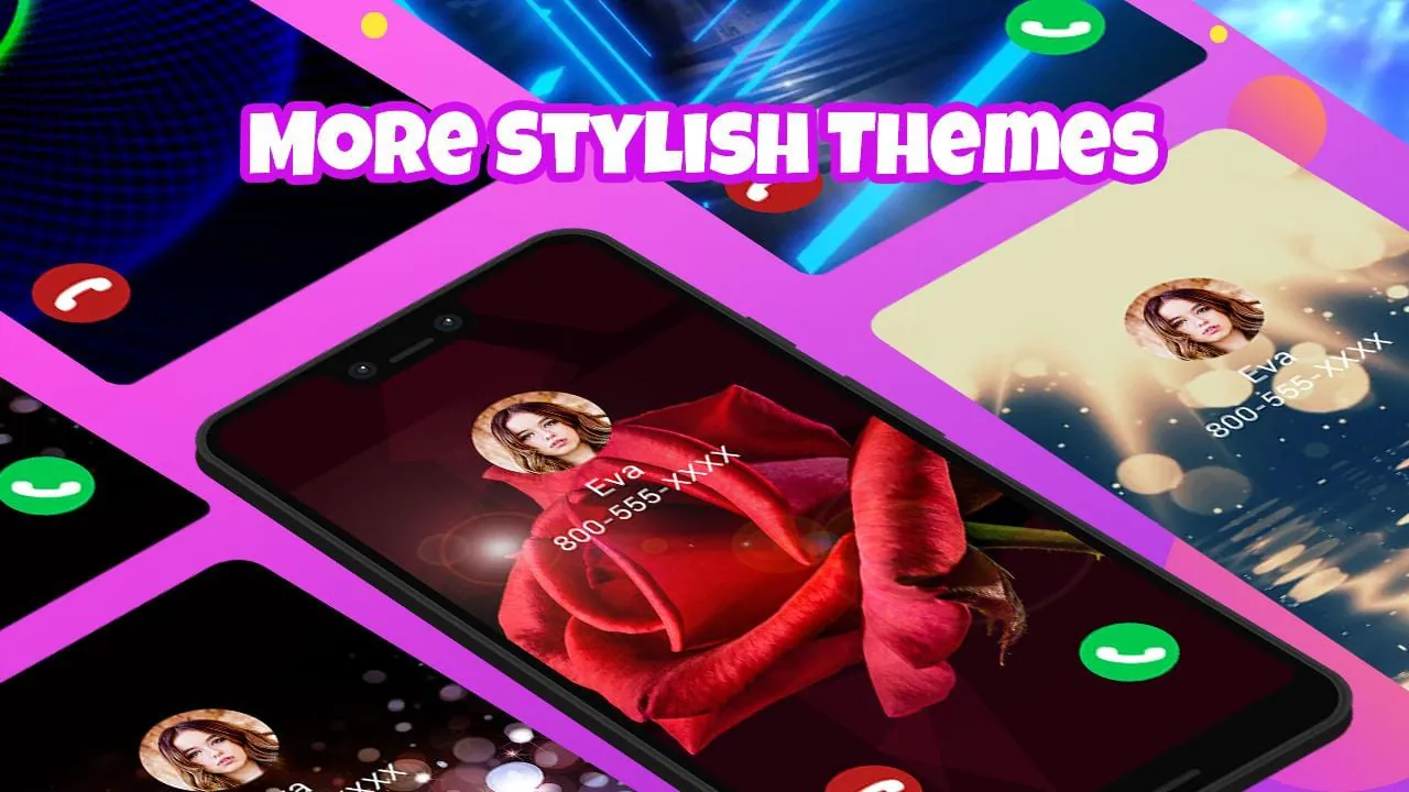 Call Screen Themes - Blingcall