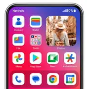 HiPhone Launcher: Clean & Fast
