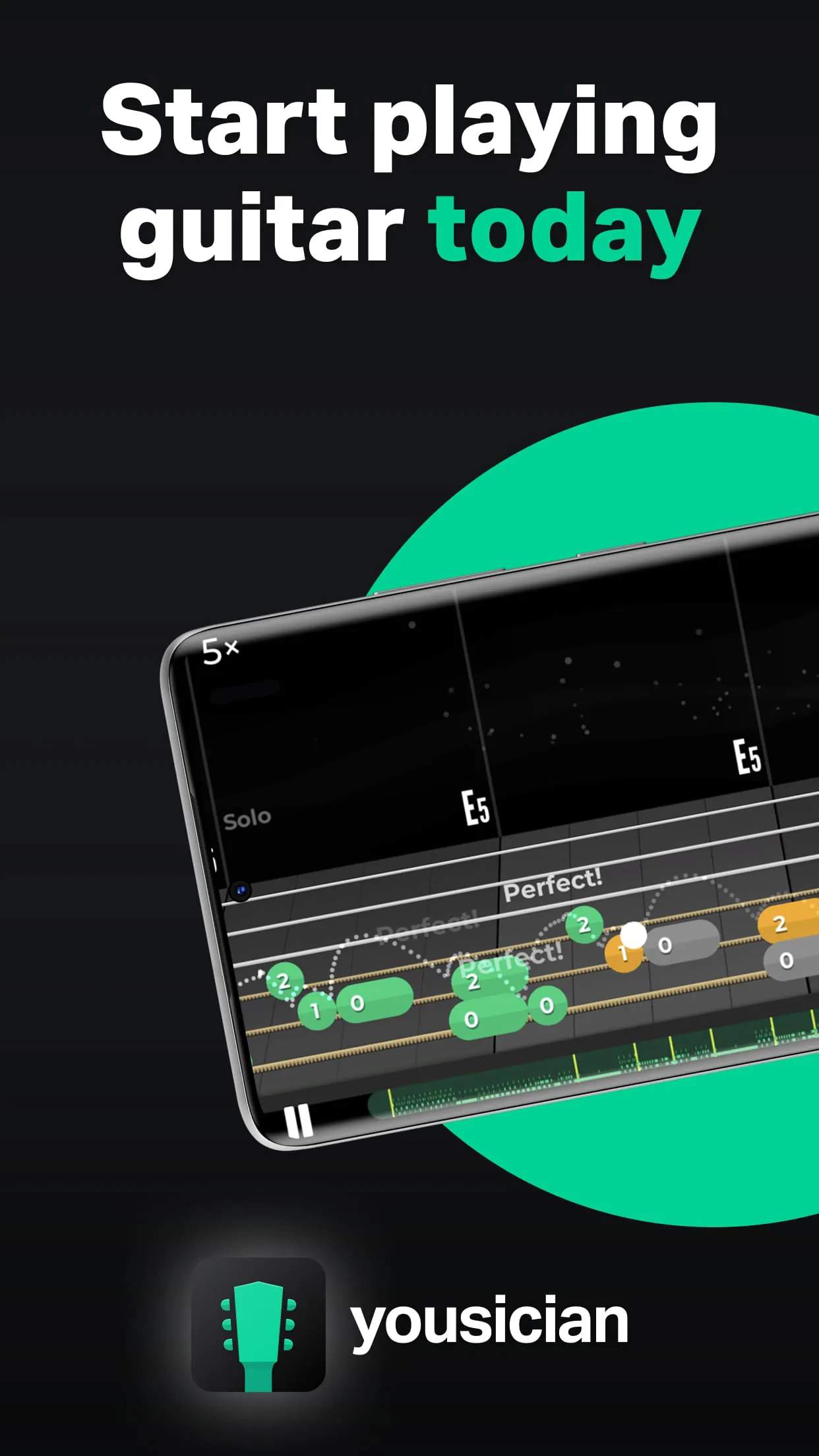 Yousician: Learn Guitar & Bass