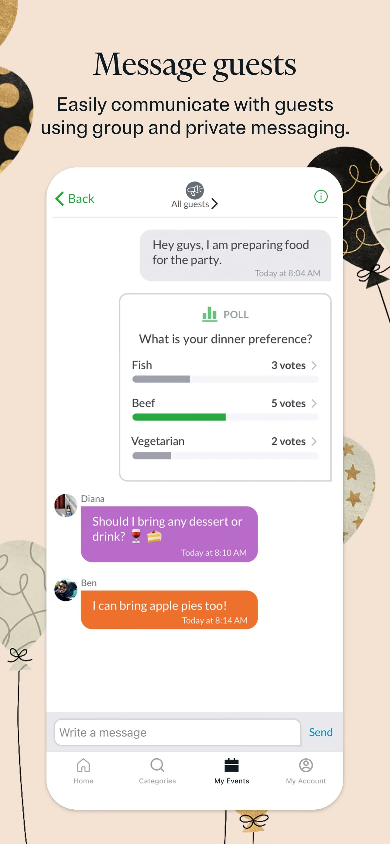 Evite: Email & SMS Invitations