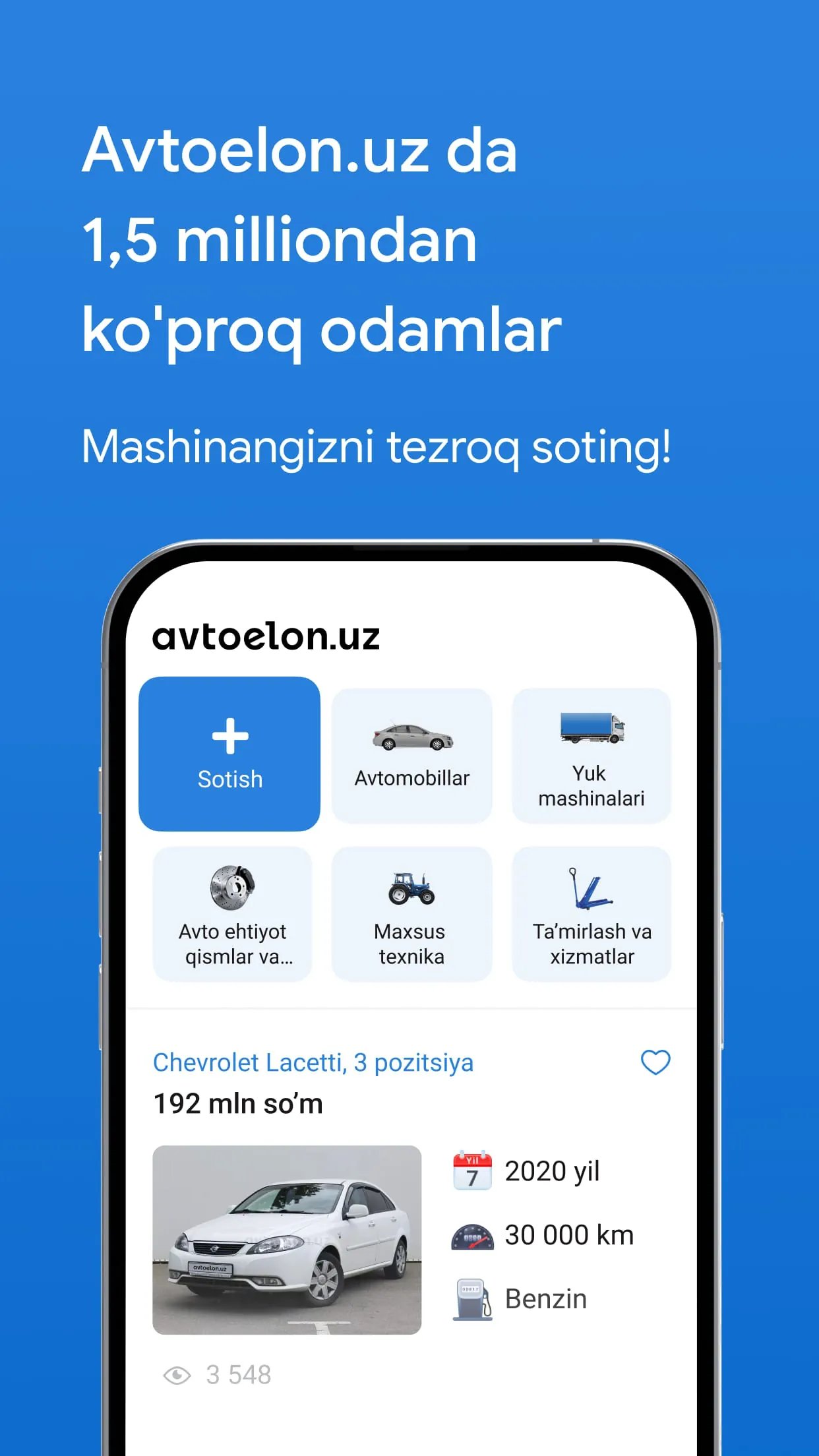 Avtoelon.uz - авто объявления