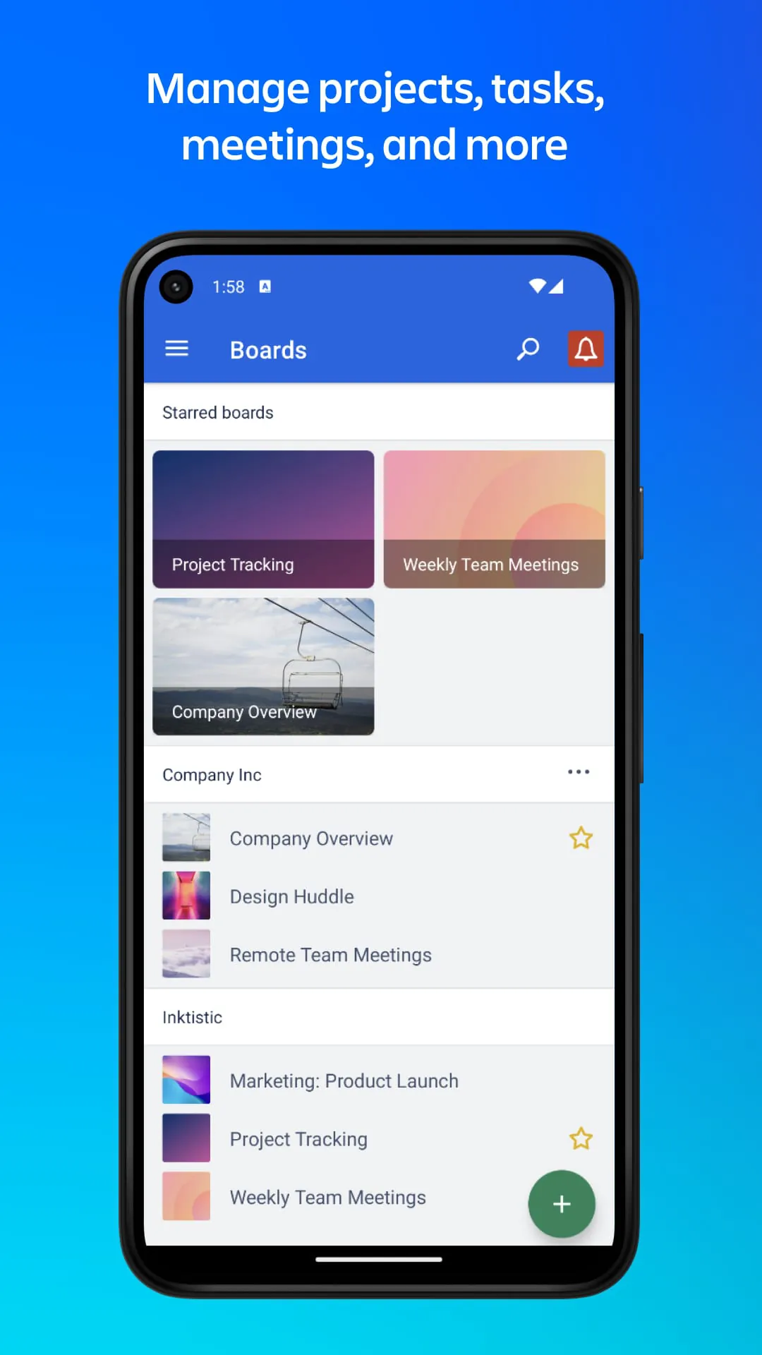 Trello: Manage Team Projects