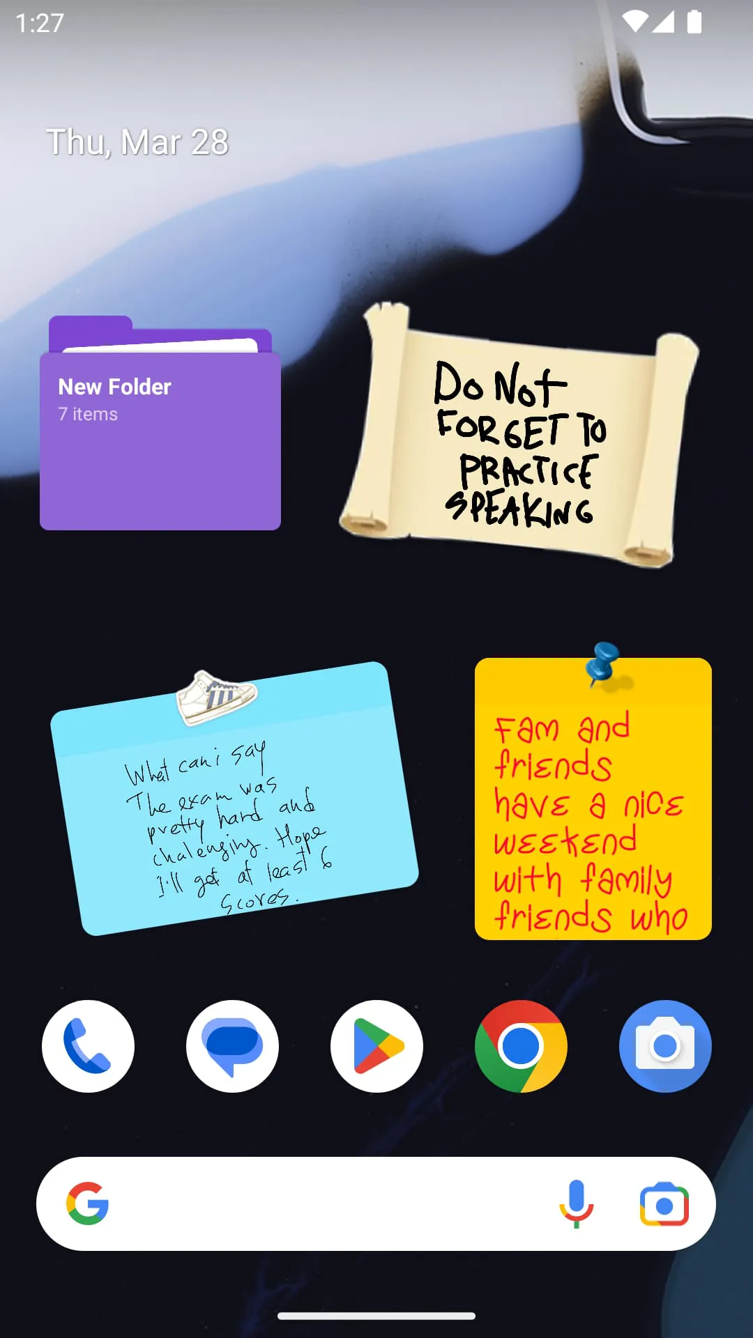 WeeNote Notes and Widget