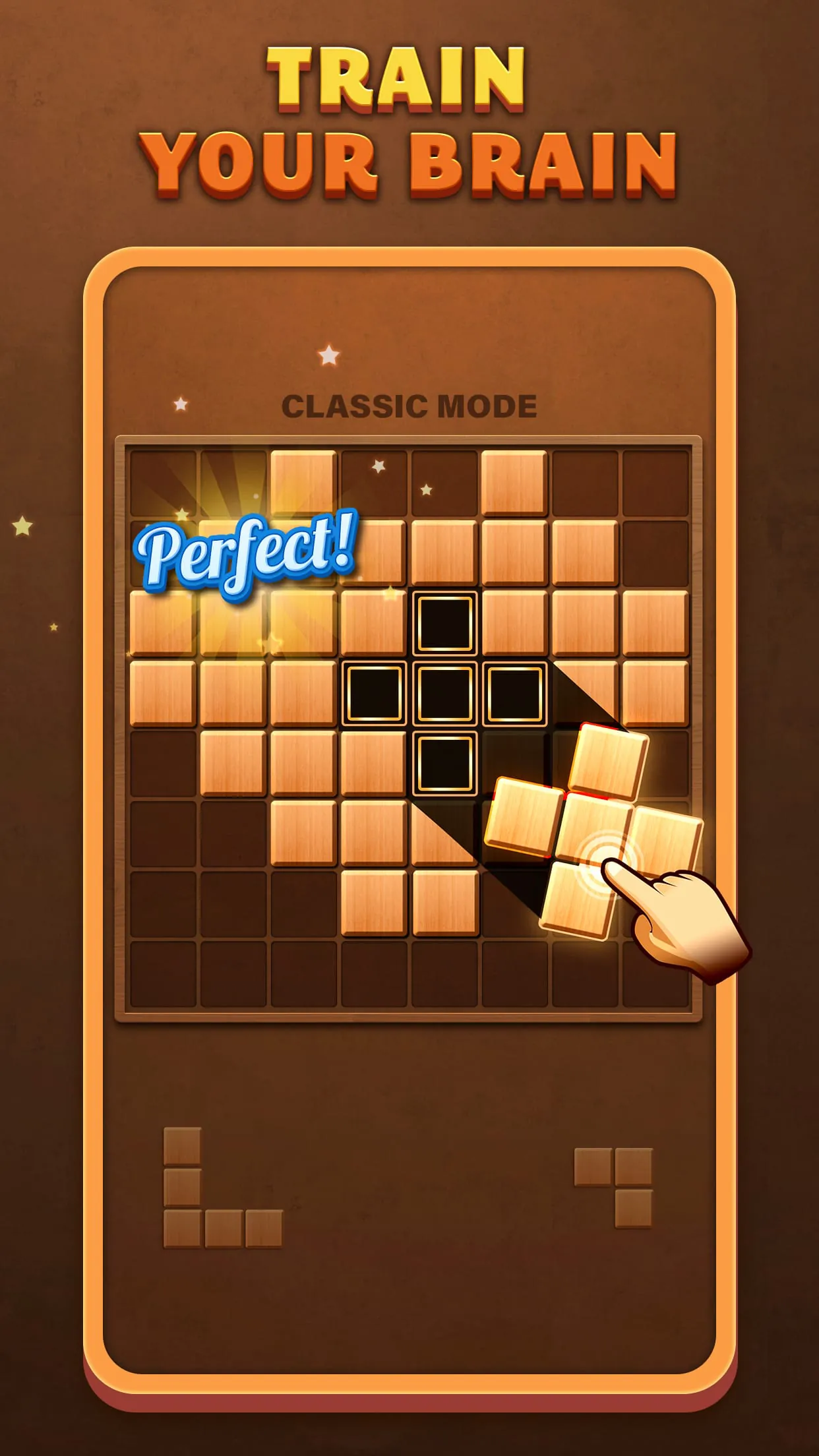 Fill Wooden Block 8x8